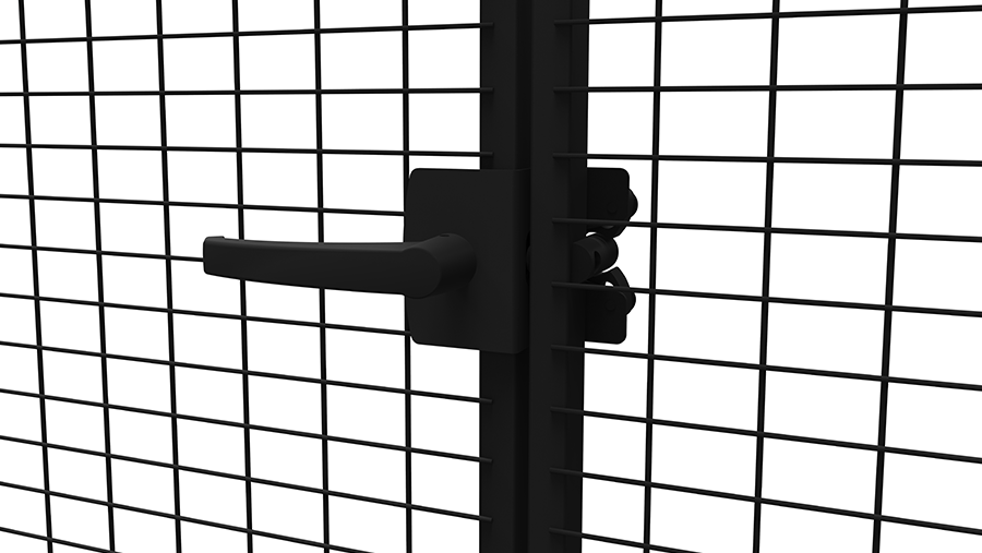 Maneta fija con goma de presión