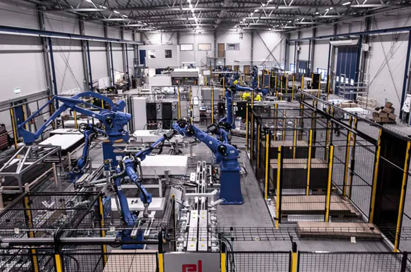 Picking robótico en almacén automatizado