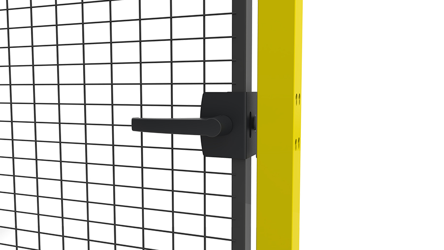 Cerradura con pestillo