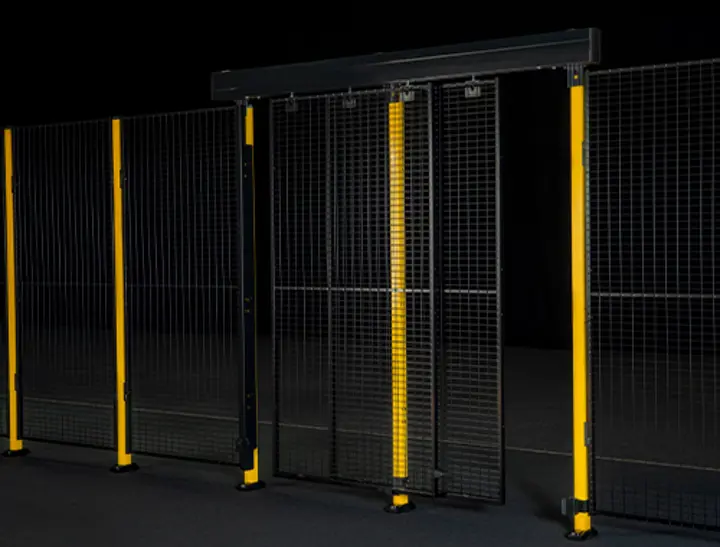 Puerta Corredera doble - ideal para desplazamientos y trabajos en dos espacios Puerta Corredera doble - ideal para desplazamientos y trabajos en dos espacios