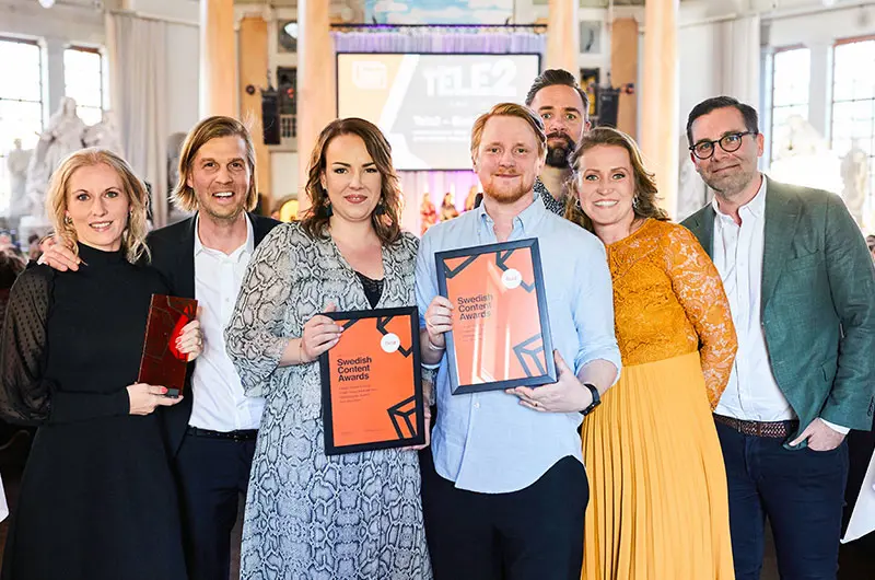 Vinst På Swedish Content Awards)