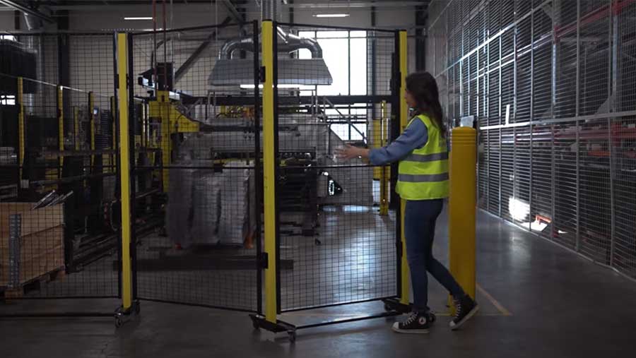 Base para panel móvil