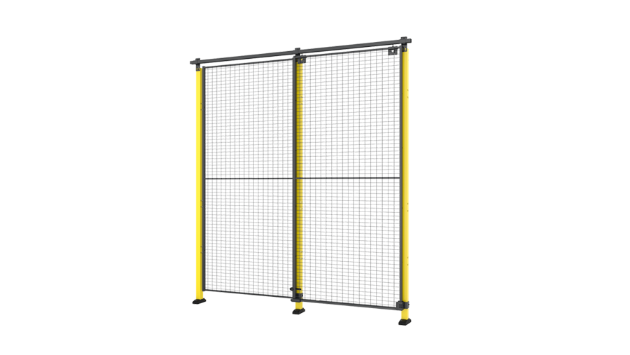 Puerta corredera simple