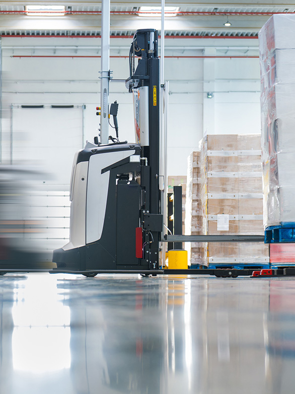 Los robots móviles industriales (IMR) cuentan con sensores de presencia que ayudan a prevenir accidentes.