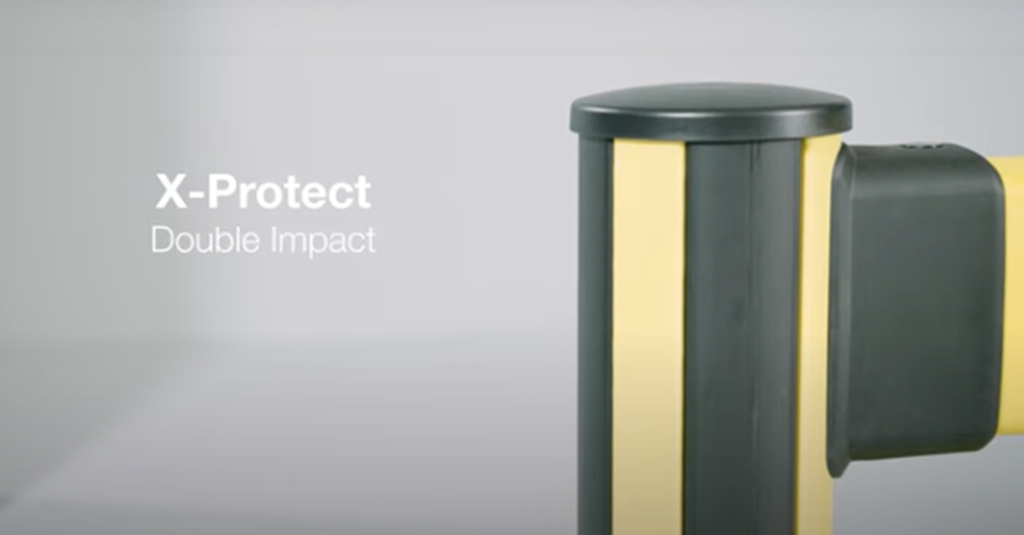 Instalare de la barrera de doble impacto con Axelent