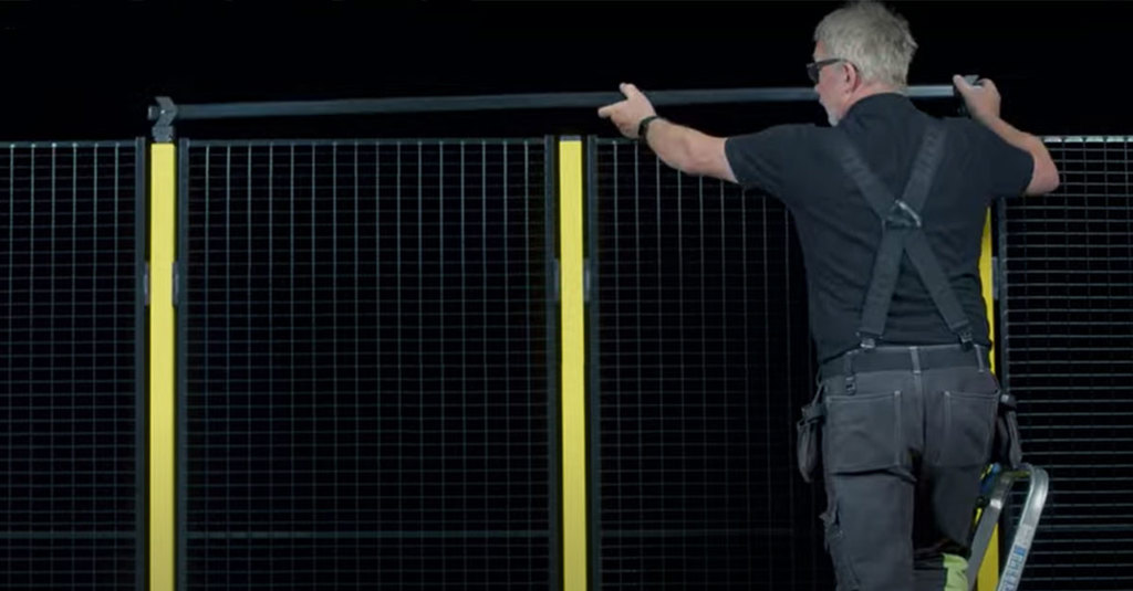Instalar una Puerta batiente de doble con Axelent