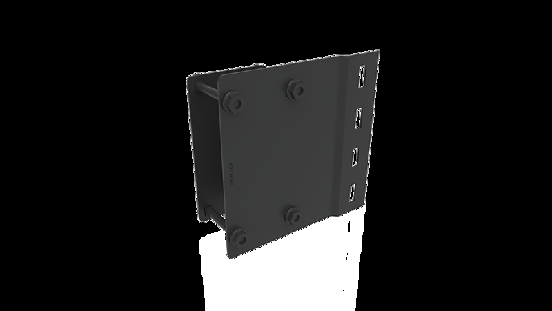 Adaptador de poste ajustable