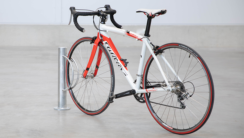 bike pole with bike