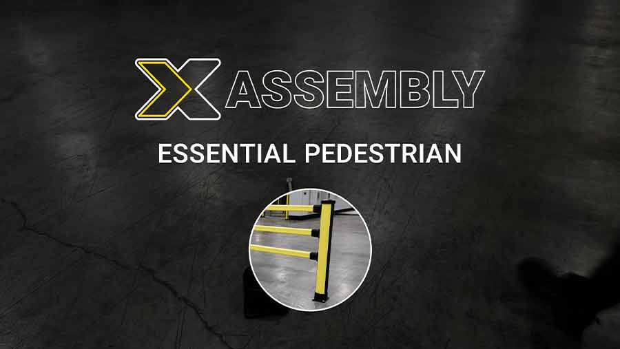 Essential pedestrian barrier assembly movie