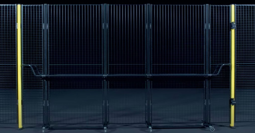 instalar una Puerta batiente desmontable con Axelent