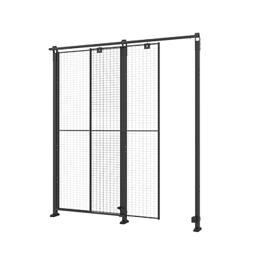 Puerta corredera simple
