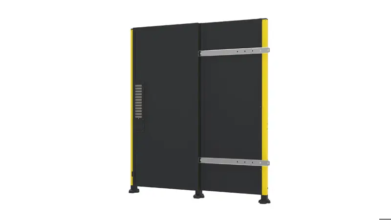 Puerta corredera sin dintel