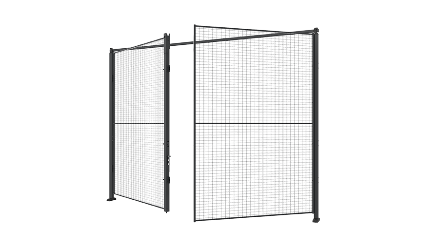 Puerta batiente de doble hoja