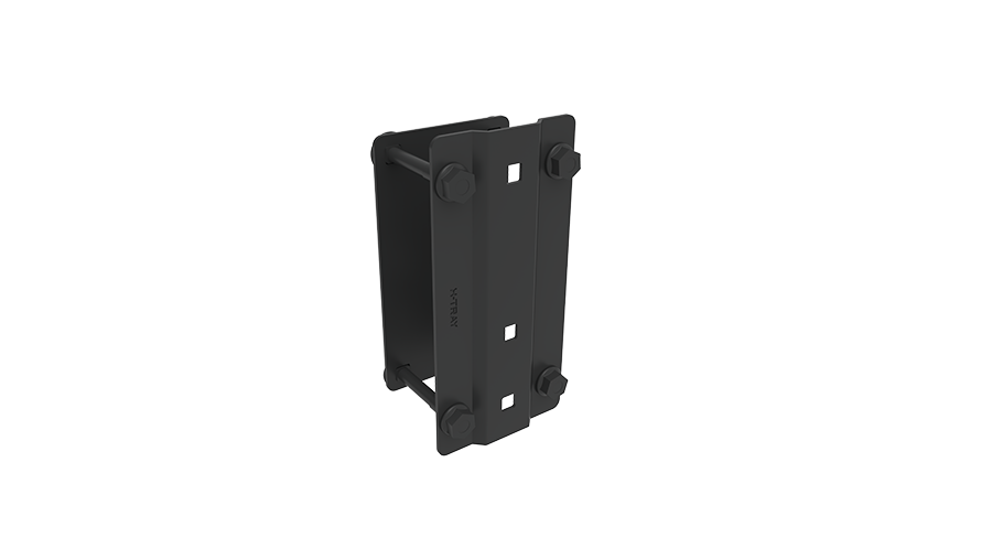 Adaptador de poste ajustable