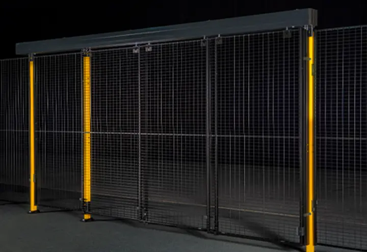 Puerta corredera, 2 escalones con riel superior – Solución perfecta cuando el espacio es limitado Puerta corredera, 2 escalones con riel superior – Solución perfecta cuando el espacio es limitado